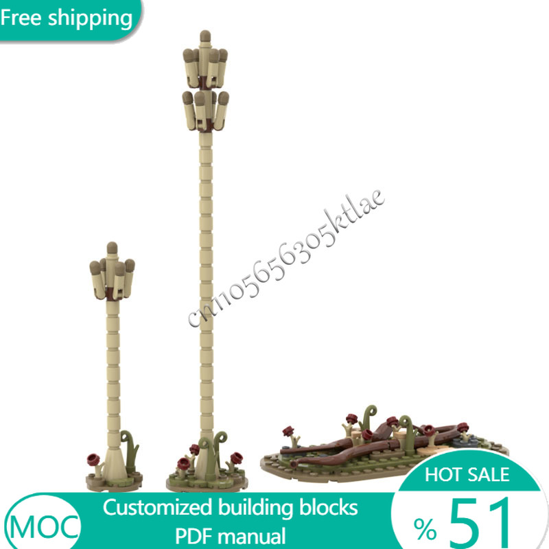 Kids Toys Blocks - 150 adet ağaçlar Prototaxites loganii MOC