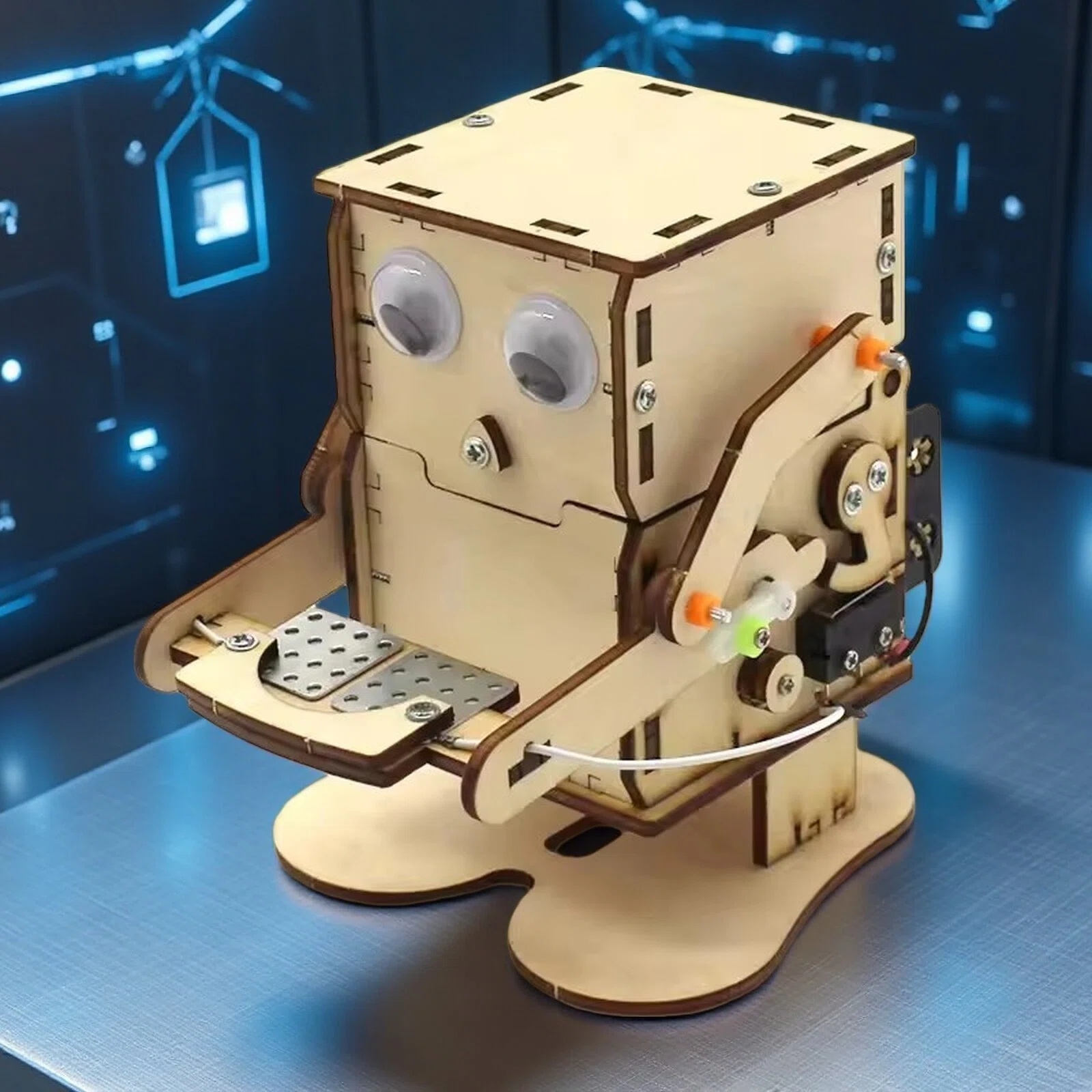 Science Experiment Kit - Para Yutma Yeme Robotu Modeli DIY
