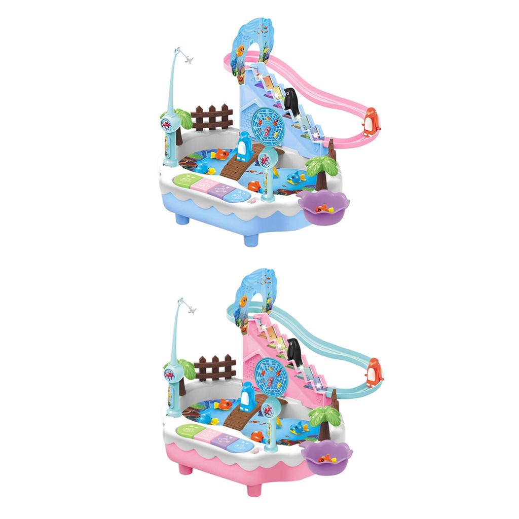 Kids Toys Learning - Plastik Çocuk Gelişim Eğitici Oyuncakları Penguen