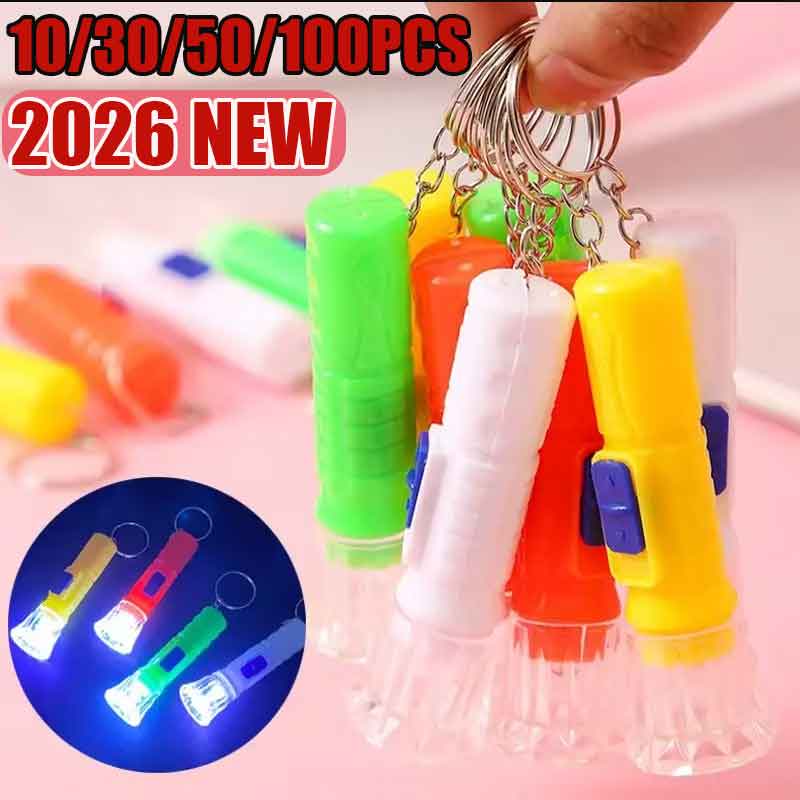 Kids Toys Bag - 10/30/50/100 adet Mini çocuk LED el