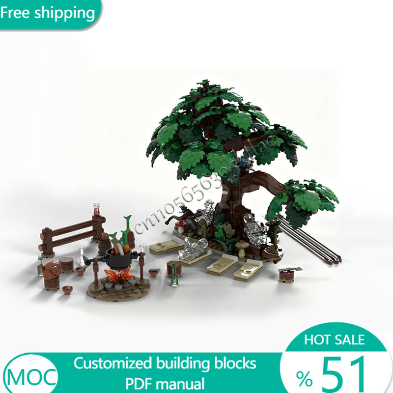 Kids Toys Blocks - 688 Parça Elma Ağacı Macera Kampı