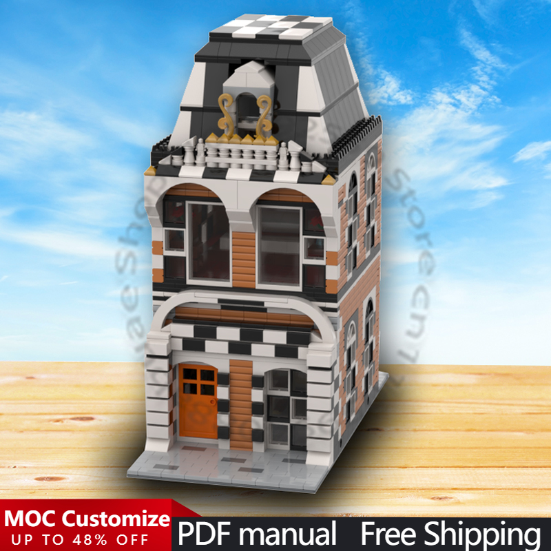 Kids Toys Blocks - 1802 Parça Yapı Taşı Modüler Satranç