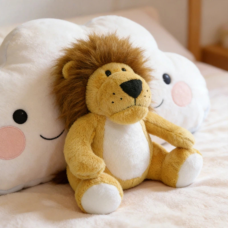 Kids Toys Logo - JinHua Oyuncaklar Sevimli Aslan Peluş Oyuncak