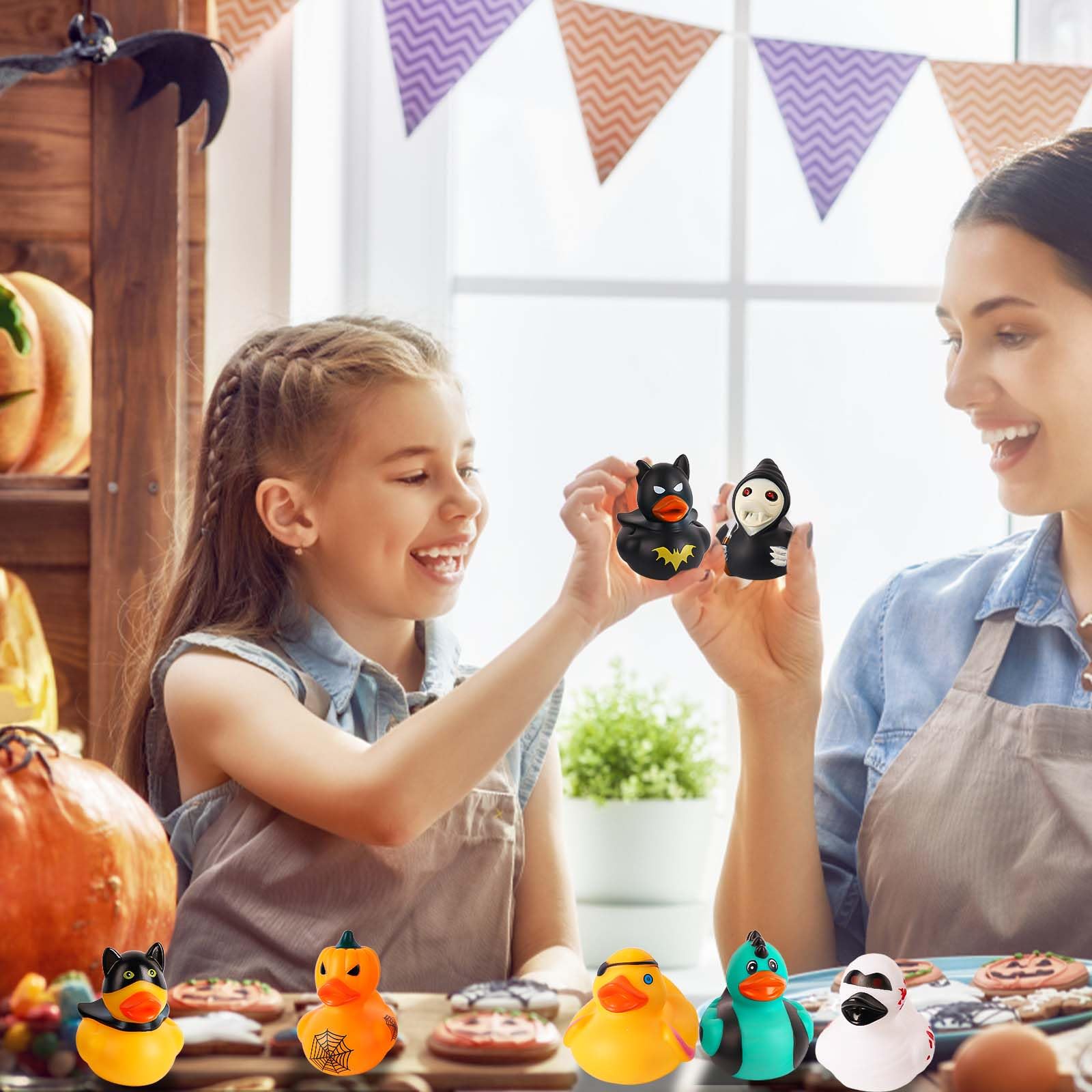 12/24/36PC cadılar bayramı pla - Rubber Duck Bath incelemesi ve fiyatı
