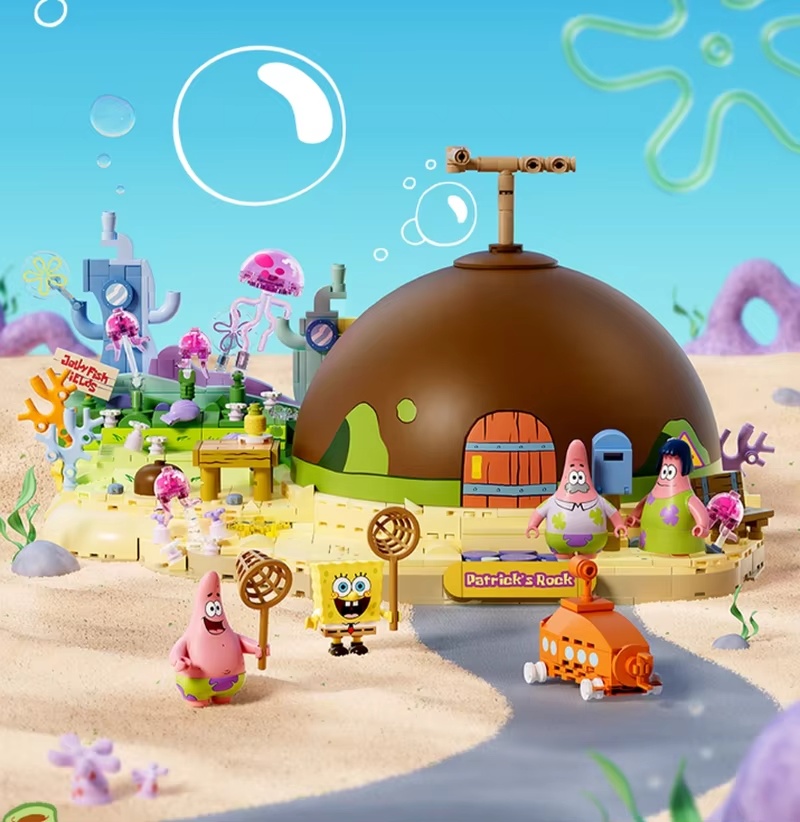 Areax Spongebob Bikini Bottom  - Kids Toys Blocks incelemesi ve fiyatı