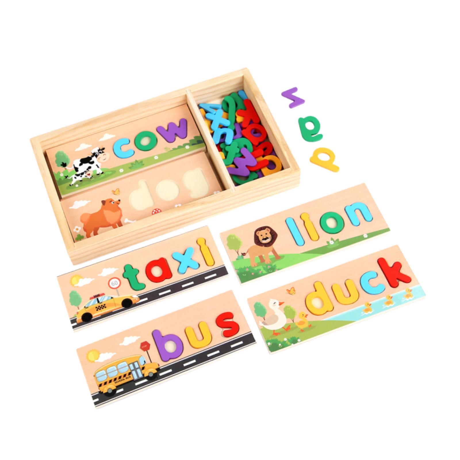 Ahşap Sihirli Kelime Öğrenme O - Kids Toys 2 Year Old incelemesi ve fiyatı