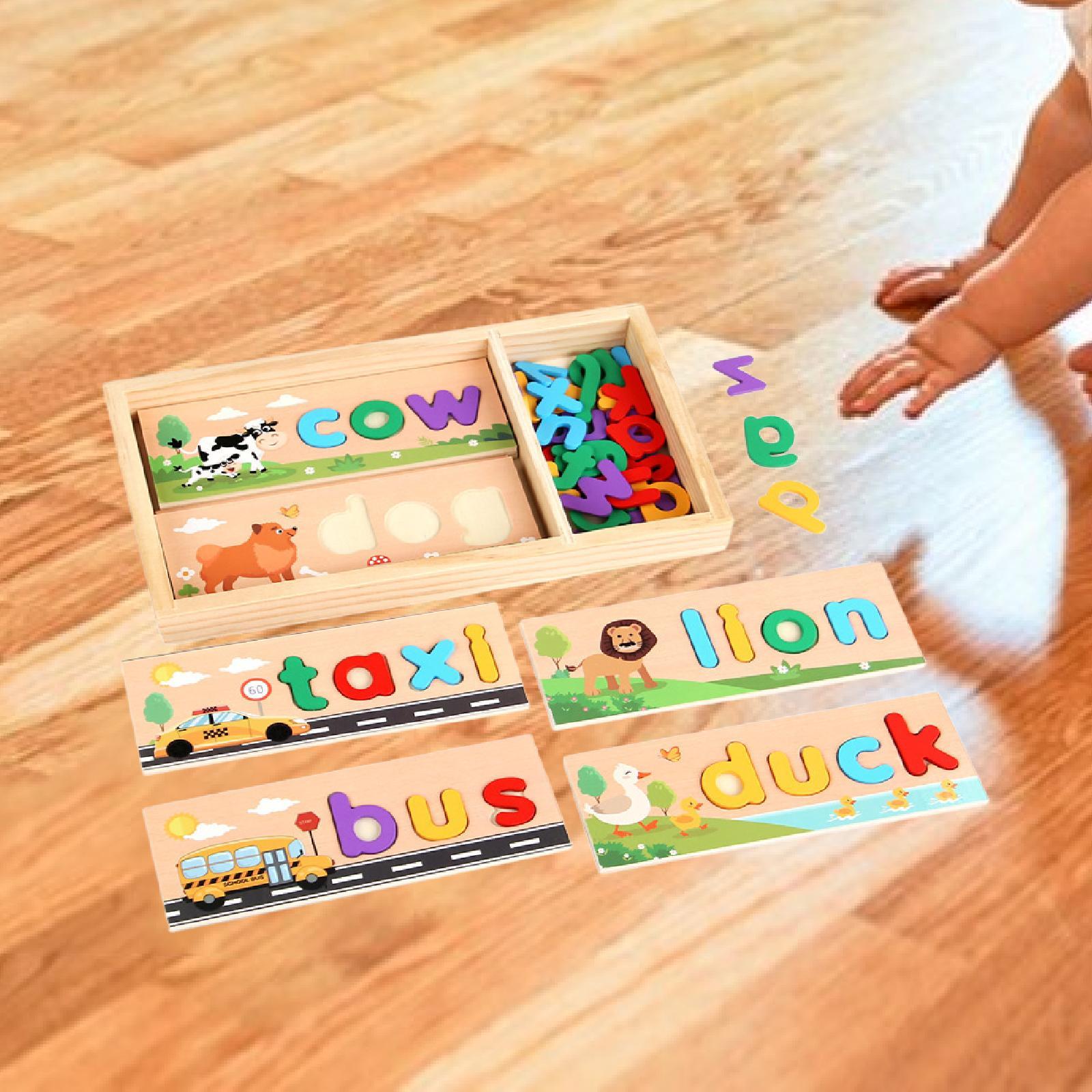 Ahşap Sihirli Kelime Öğrenme O - Kids Toys 2 Year Old incelemesi ve fiyatı