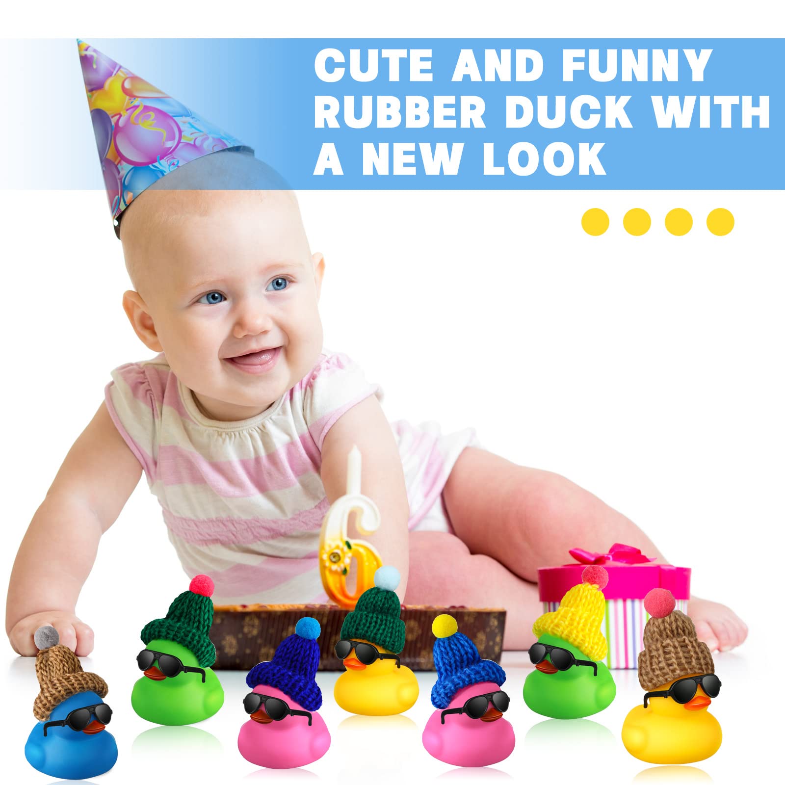 Güneş Gözlüklü Şapkalı Mini La - Rubber Duck Bath incelemesi ve fiyatı