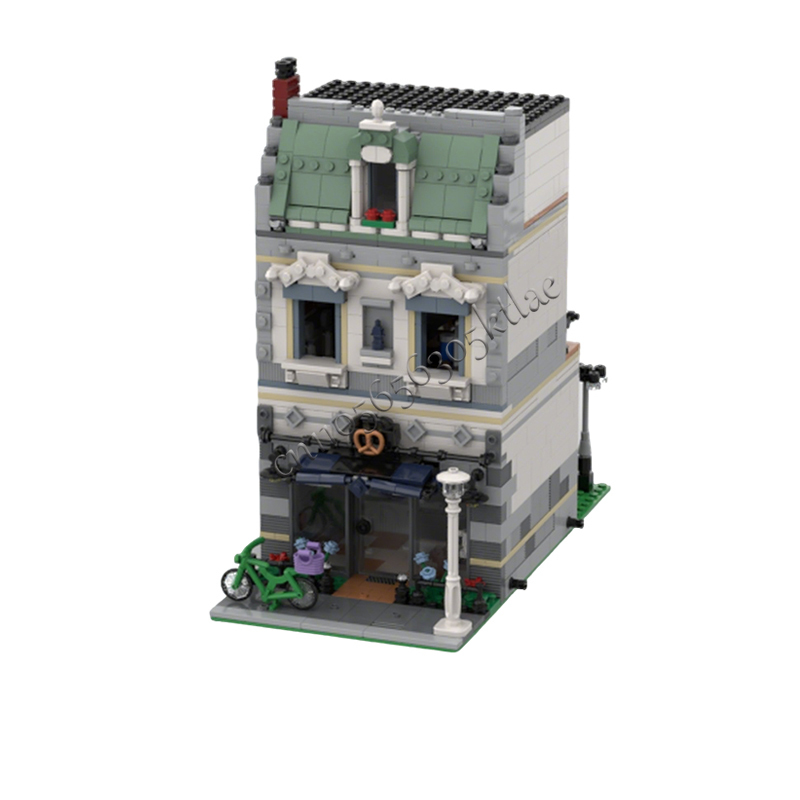1268 adet MOC şehir sokak manz - Kids Toys Blocks incelemesi ve fiyatı