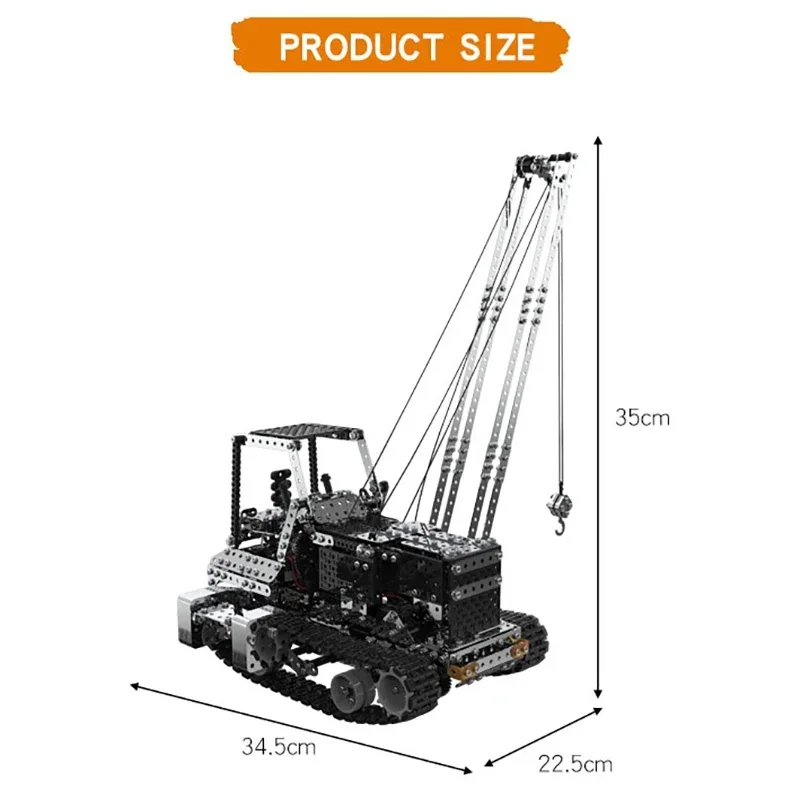 Kendin Yap Metal RC Vinç Elekt - Kids Toys Vehicle incelemesi ve fiyatı