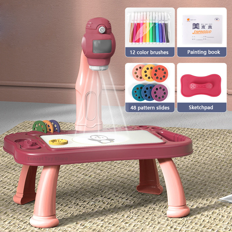 Akıllı projektör çocuklar boya - Kids Toys Learning incelemesi ve fiyatı