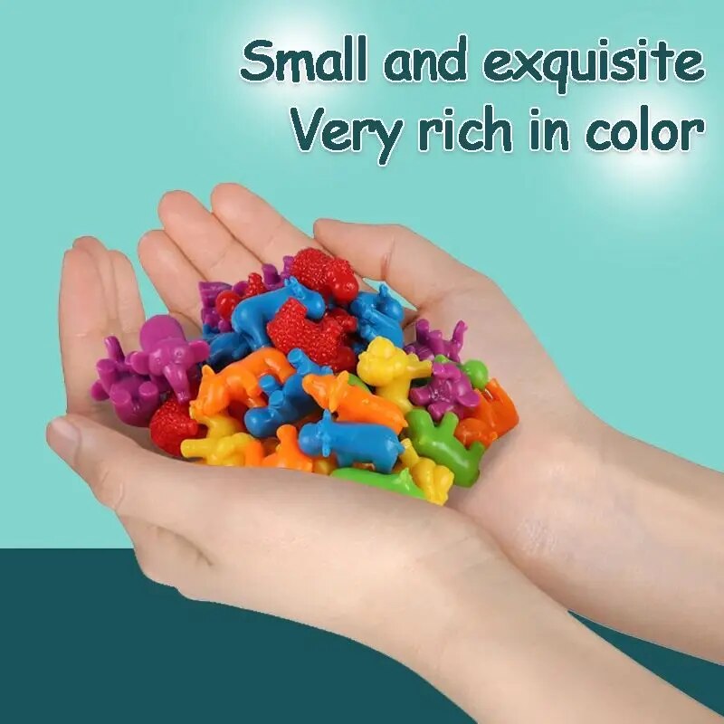 Gökkuşağı Sayma Hayvanı Trafik - Kids Toys 2 Year Old incelemesi ve fiyatı