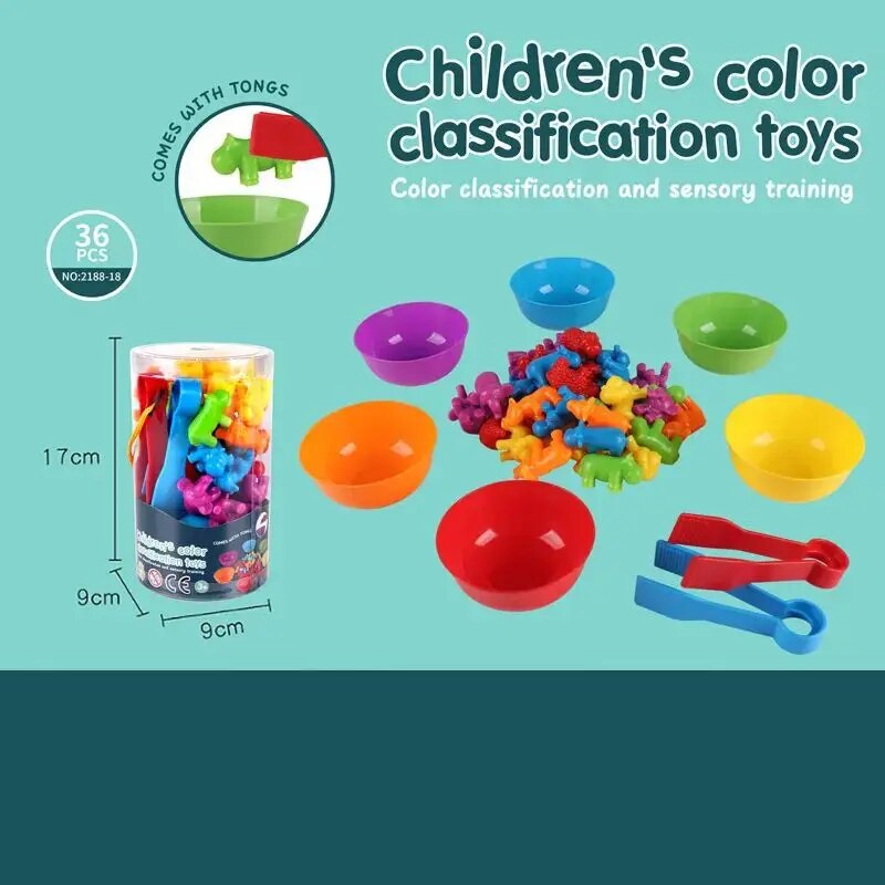Gökkuşağı Sayma Hayvanı Trafik - Kids Toys 2 Year Old incelemesi ve fiyatı