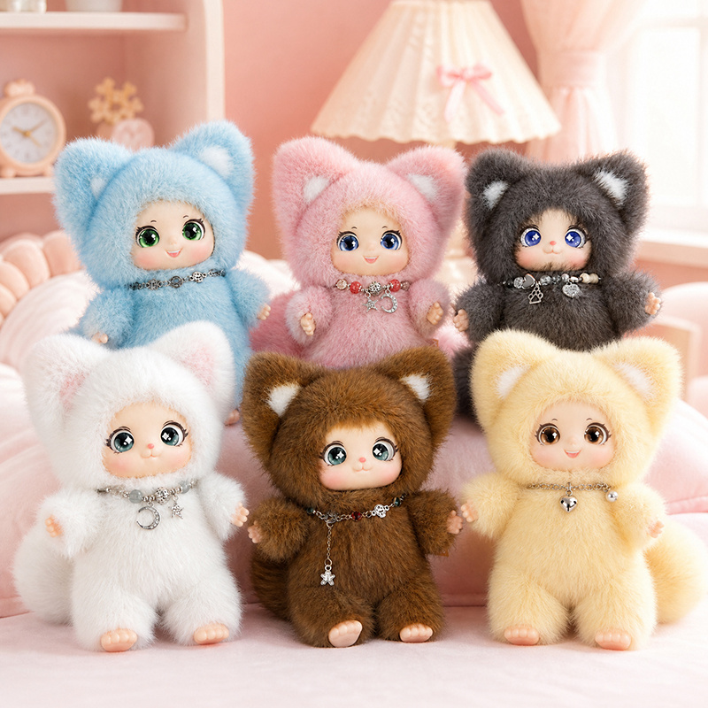 18cm Yeni Sevimli Aile Tilki P - Kids Toys Bag incelemesi ve fiyatı