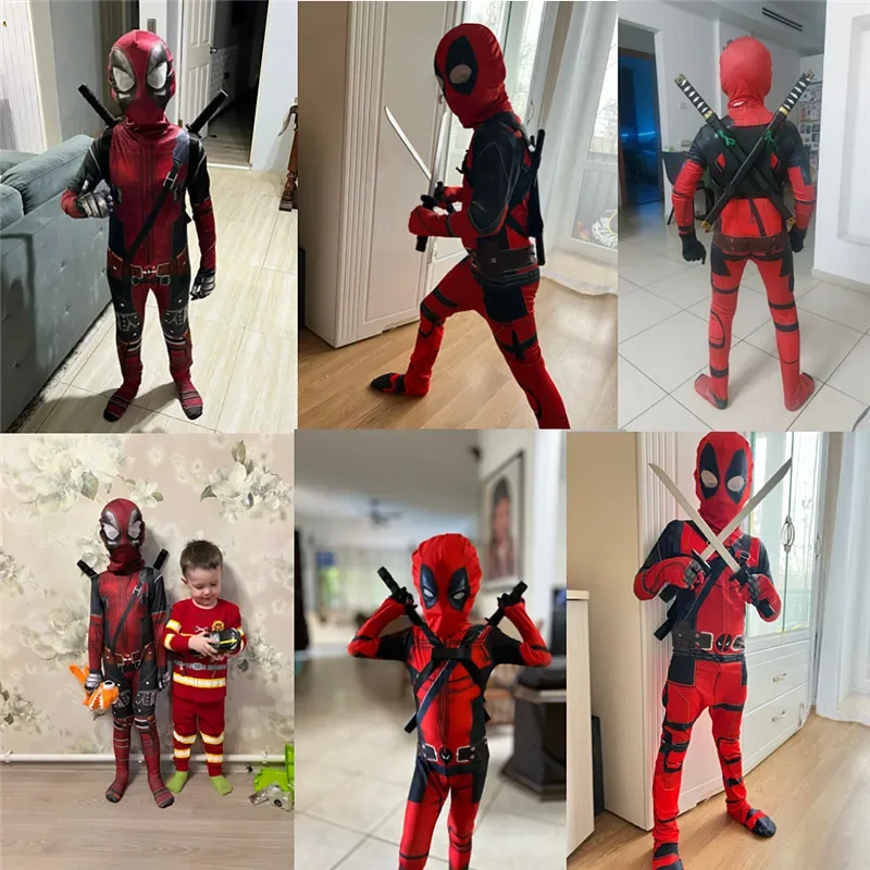 3-12Y Çocuklar Deadpool Kostüm - Kids Toys Bag incelemesi ve fiyatı