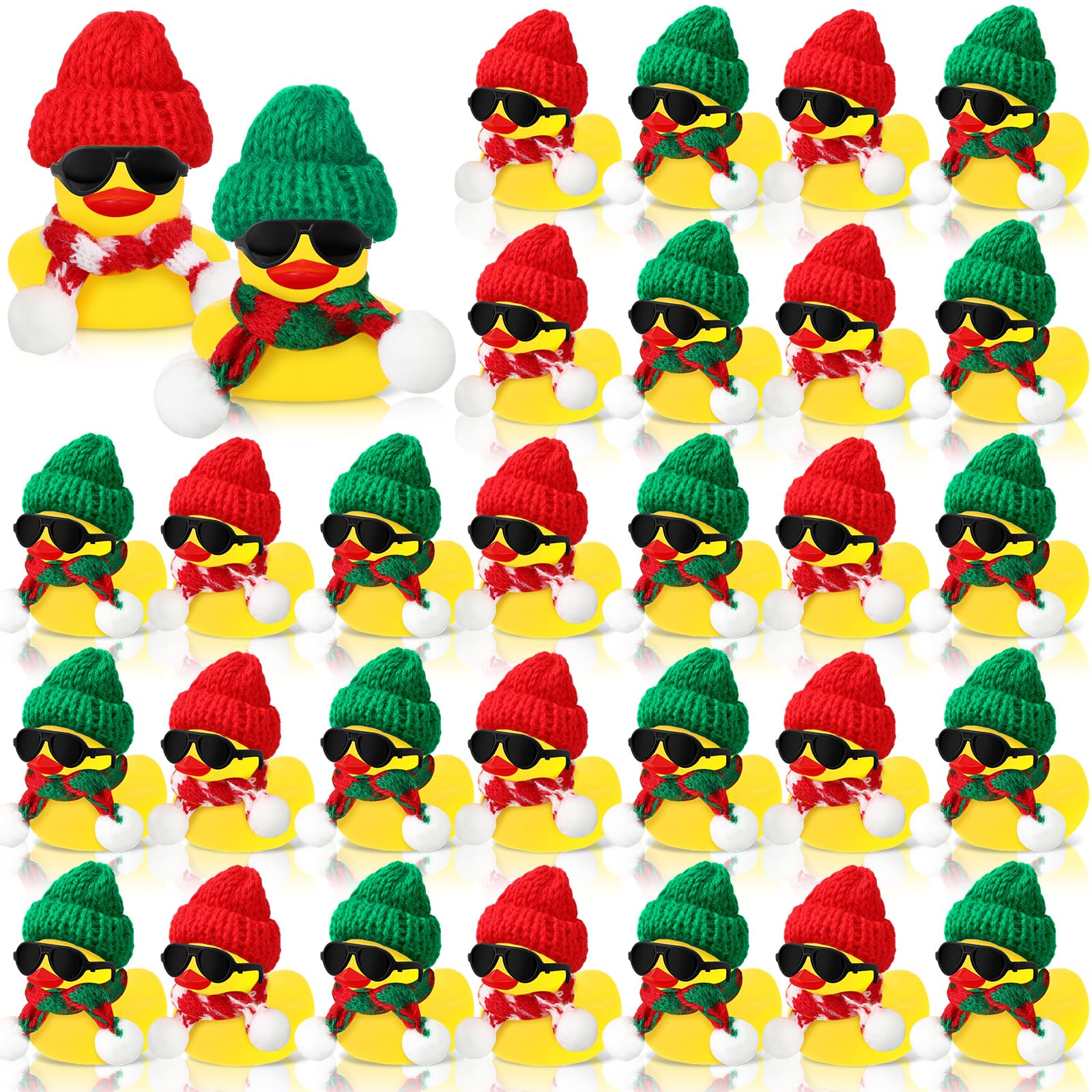 12/24/48 takım noel plastik ör - Rubber Duck Bath incelemesi ve fiyatı